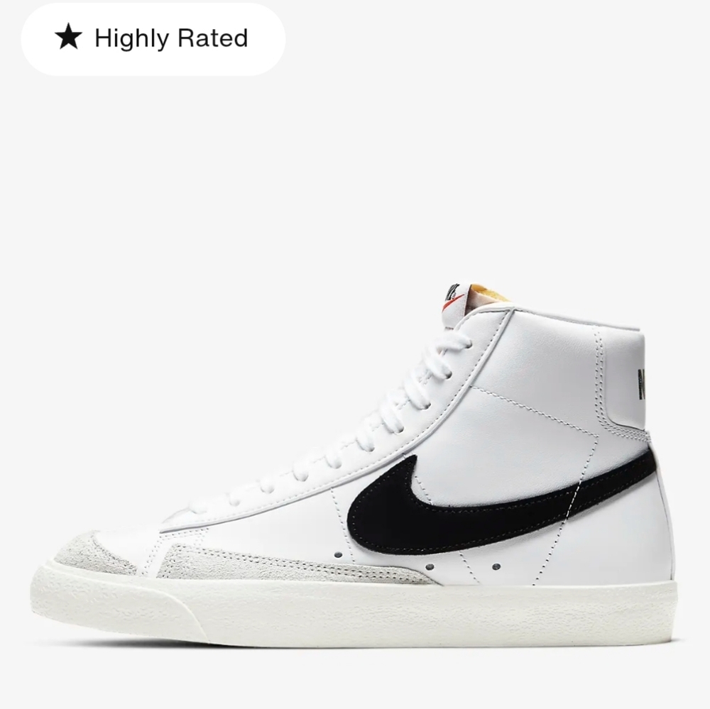 New Nike Blazer mid 77's + Nike socks